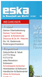 Mobile Screenshot of eska-kaufhaus.de